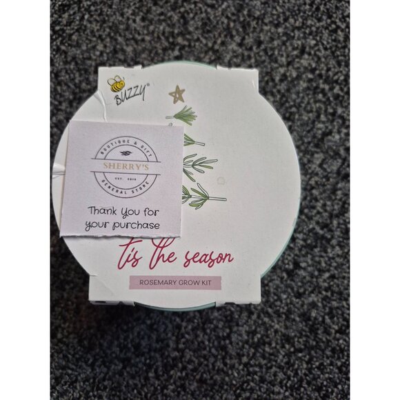 Buzzy Rosemary Grow Kit With Pail & Seeds - Picture 2 of 5